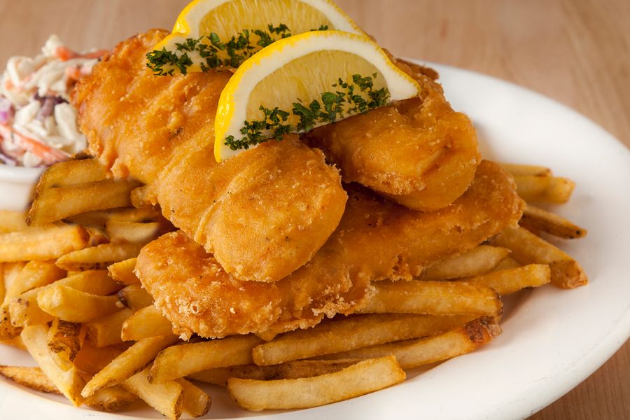 Beer Battered Fish & Chips